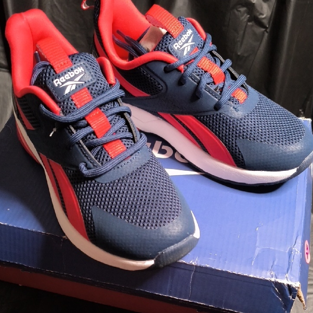 Reebok Kids Sneakers - Navy and Red